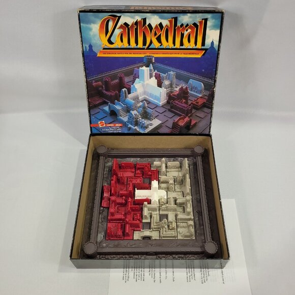 Cathedral Vintage 1986 Strategy Battle Game by Mattel - Picture 1 of 1